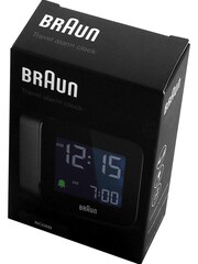 Braun Travel Black Alarm Clock - Image 6 of 6