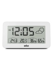 Braun Weather Station White Alarm Clock - Image 1 of 6