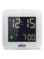 Braun Travel White Alarm Clock - Image 1 of 7