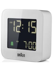 Braun Travel White Alarm Clock - Image 3 of 7