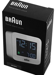 Braun Travel White Alarm Clock - Image 7 of 7