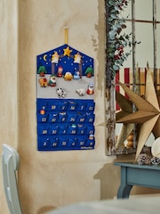 JoJo Maman Bébé Nativity Fabric Advent Calendar Wall Hanging - Image 3 of 7