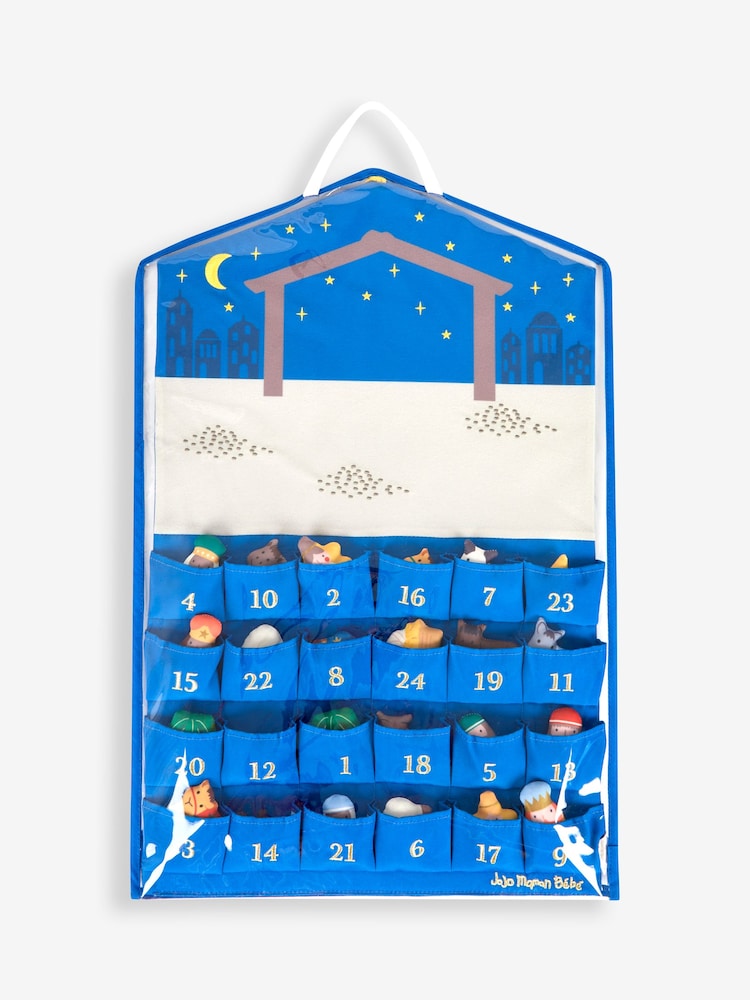 Buy JoJo Maman Bébé Nativity Fabric Advent Calendar Wall Hanging from