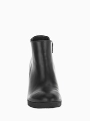 Gabor Fozzie Black Leather Ankle Boots - Image 3 of 5