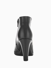 Gabor Fozzie Black Leather Ankle Boots - Image 5 of 5