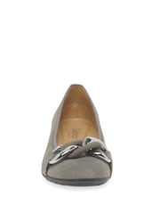 Gabor Wide Fit Sabia Suede Ballerina Shoes - Image 4 of 5