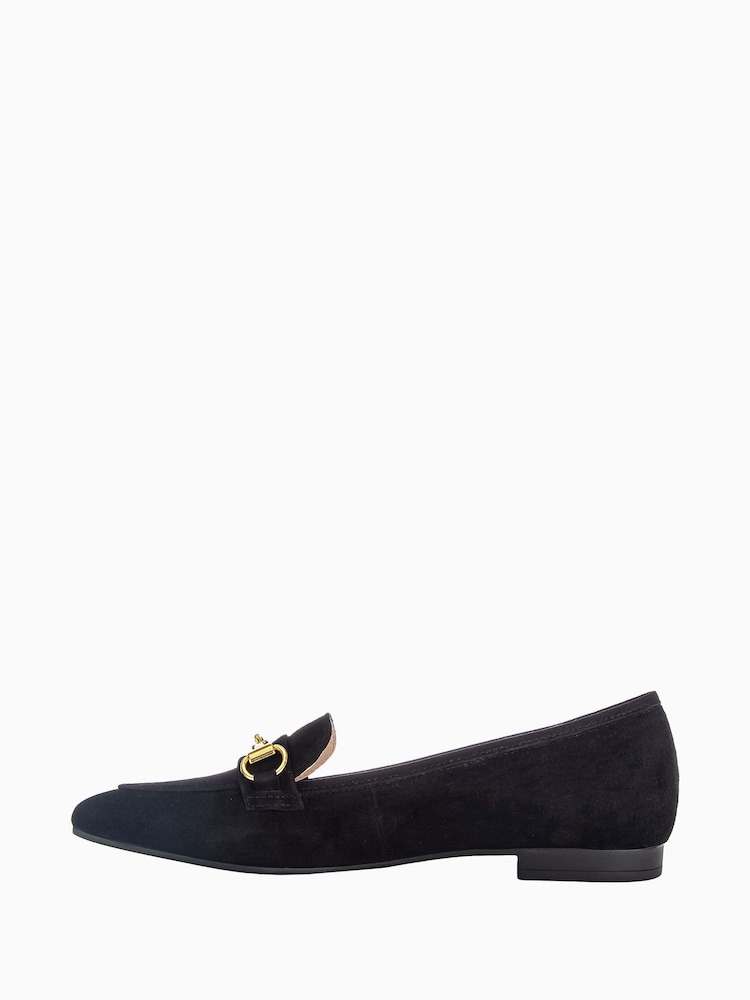 Gabor Caterham Leather Slip On Shoes - Image 2 of 5