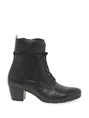 Gabor Burgundy Easton Leather Ankle Boots - Image 1 of 5