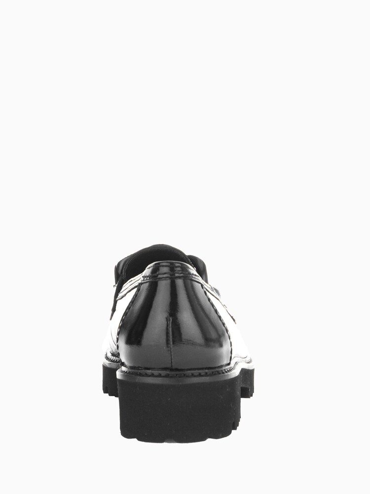 Gabor Squeeze Black Patent Leather Loafers - Image 5 of 5