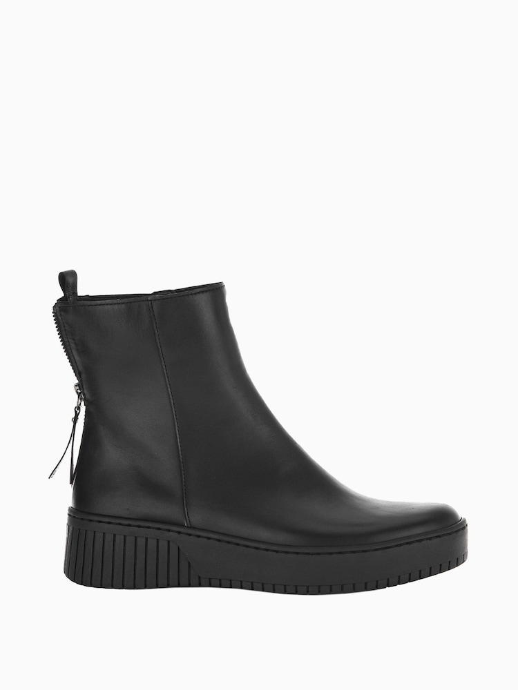 Gabor Tower Leather Ankle Boots - Image 1 of 5
