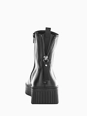 Gabor Tower Leather Ankle Boots - Image 5 of 5