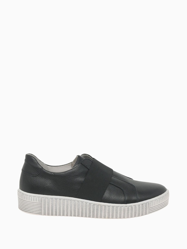 Gabor Willow Leather Casual Trainers - Image 1 of 6