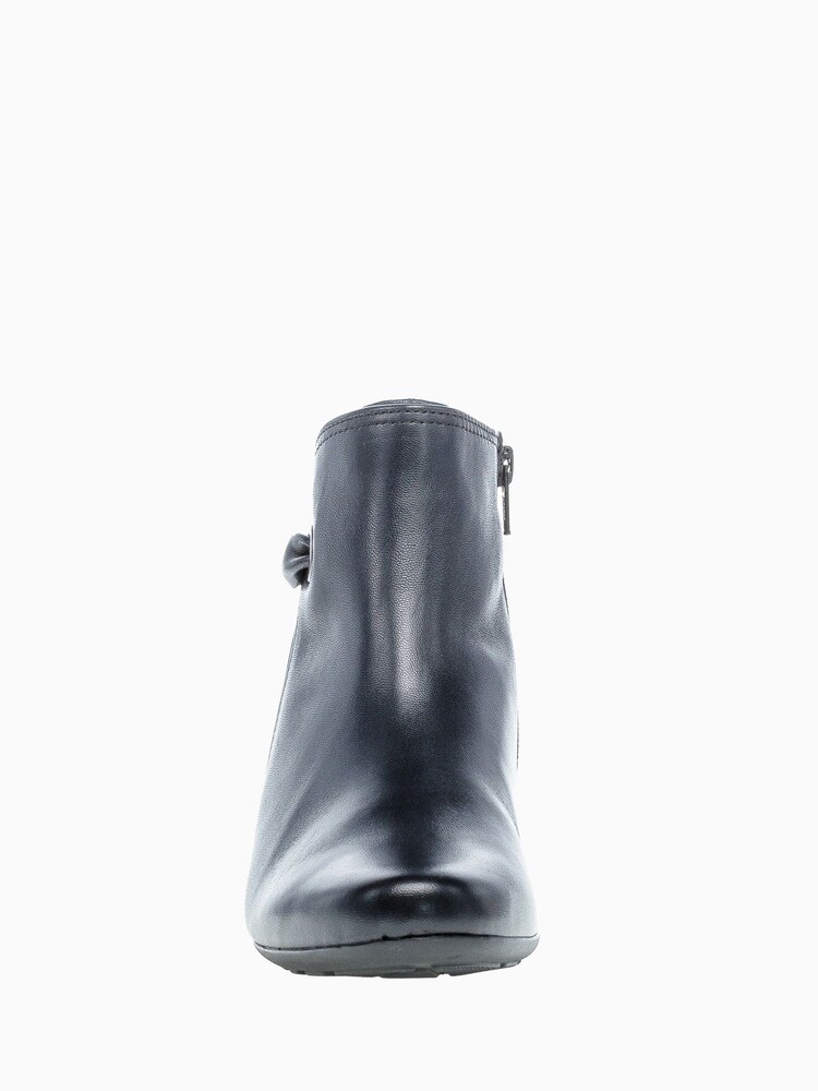 Gabor Wide Fit Blue Keegan Midight Leather Ankle Boots - Image 1 of 5