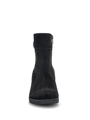 Gabor Wide Fit Dove Reh Suede Ankle Boots - Image 4 of 5