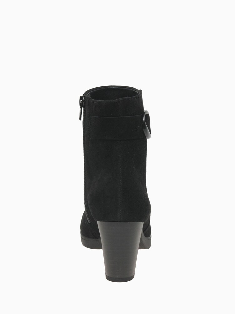 Gabor Wide Fit Dove Reh Suede Ankle Boots - Image 5 of 5 Gabor Wide Fit Dove Reh Suede Ankle Boots - Image 5 of 5