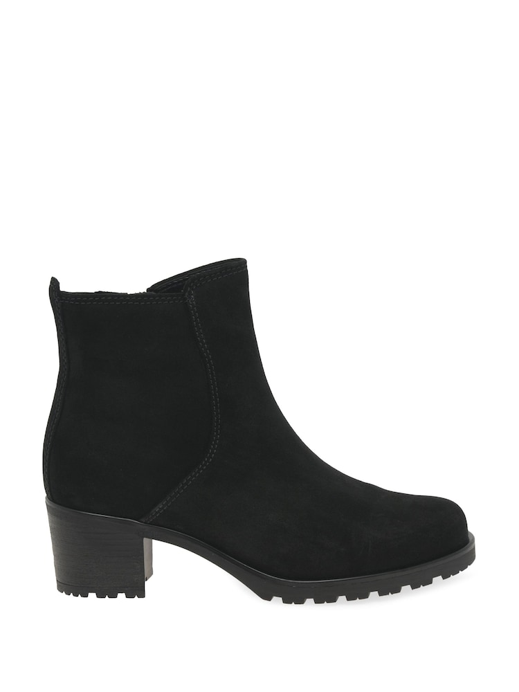 Gabor Wide Fit Delight Suede Ankle Boots - Image 1 of 5