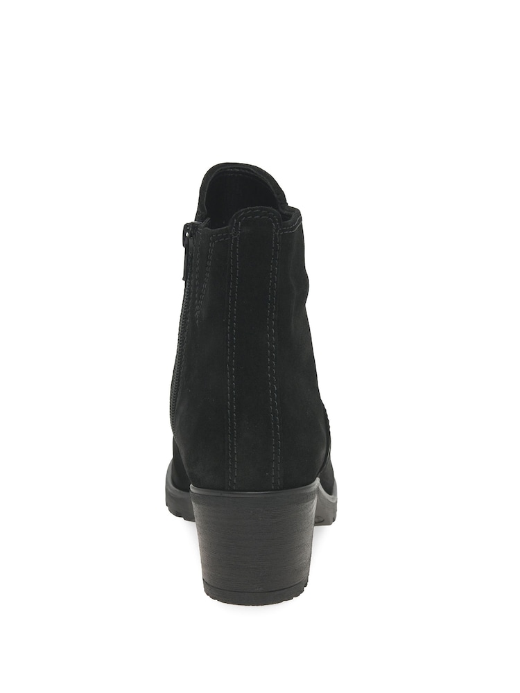 Gabor Wide Fit Delight Suede Ankle Boots - Image 5 of 5