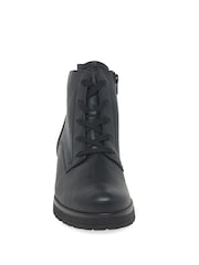 Gabor Wide Fit Zumba Black Leather Ankle Black Boots - Image 4 of 5