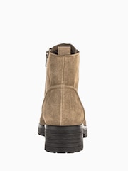 Gabor Wide Fit Zumba Farro Suede Ankle Brown Boots - Image 5 of 5