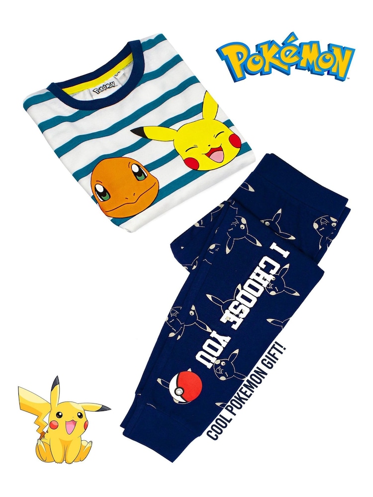 Bleu - Vanilla Underground Kid Pokemon Pyjama longue jambe - Image 4 of 5
