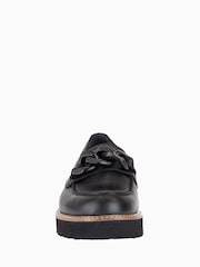 Gabor Squeeze Black Loafers - Image 4 of 5