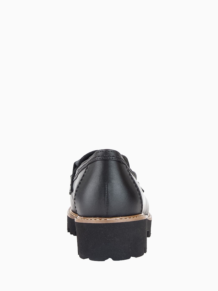 Gabor Squeeze Black Loafers - Image 5 of 5