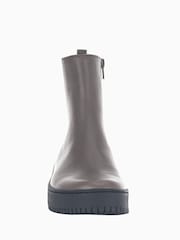 Gabor Tower Leather Ankle Boots - Image 4 of 5