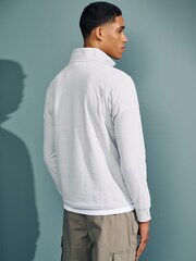 Berghaus Grey Mens Ryten Half-Zip Fleece - Image 3 of 8