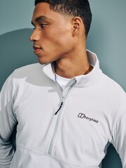 Berghaus Grey Mens Ryten Half-Zip Fleece - Image 4 of 8