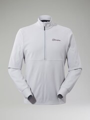 Berghaus Grey Mens Ryten Half-Zip Fleece - Image 5 of 8