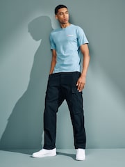 Berghaus Blue Organic Classic Logo 100% Cotton T-Shirt - Image 3 of 6
