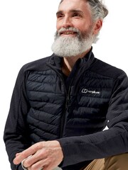 Berghaus Black Hottar Hybrid Insulated Jacket - Image 5 of 13