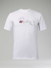 Berghaus White Mountain Width 100% Cotton Short Sleeve T-Shirt - Image 2 of 4