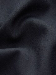 Navy Premium Double Breasted Wool Blend Blazer - Image 7 of 8