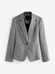 Grey Tailored Single Breasted Blazer - Image 1 of 2