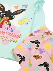 Vanilla Underground Green Bing Bunny Long Leg 100% Cotton Pyjamas - Image 6 of 6