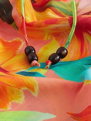 Myleene Klass Pink/Green Cover-Up Kaftan - Image 10 of 10