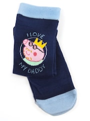 Vanilla Underground Blue Peppa Pig Pusheen Green Mug and Sock Set - Image 4 of 5