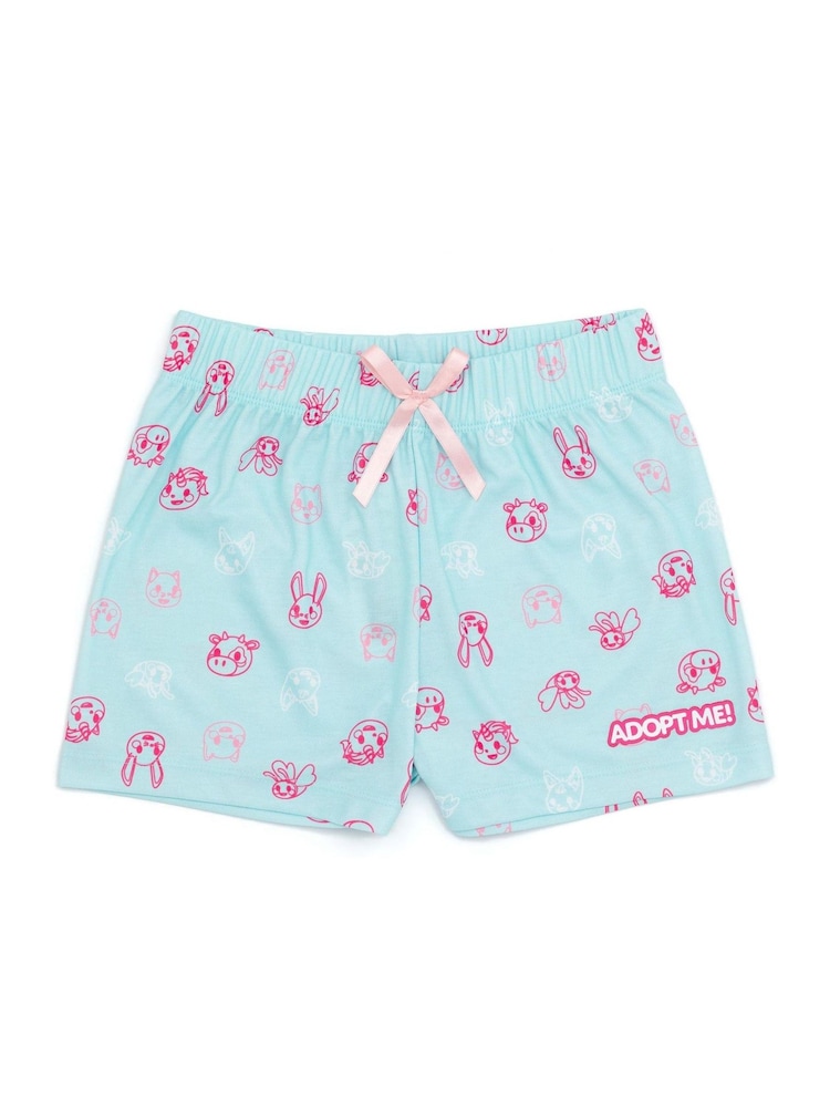 Vanilla Underground Pink Adopt Me Girls Licensing Short Pyjamas - Image 3 of 5