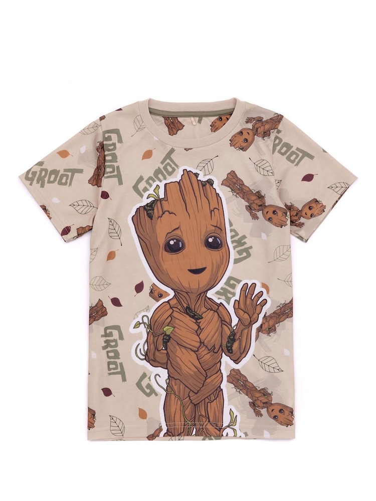 Vanilla Underground Brown Kids Pokemon Long Leg Pyjamas Set - Image 2 of 5