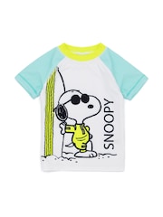 Vanilla Underground Blue Snoopy 2 Piece Swim Set - Image 2 of 5