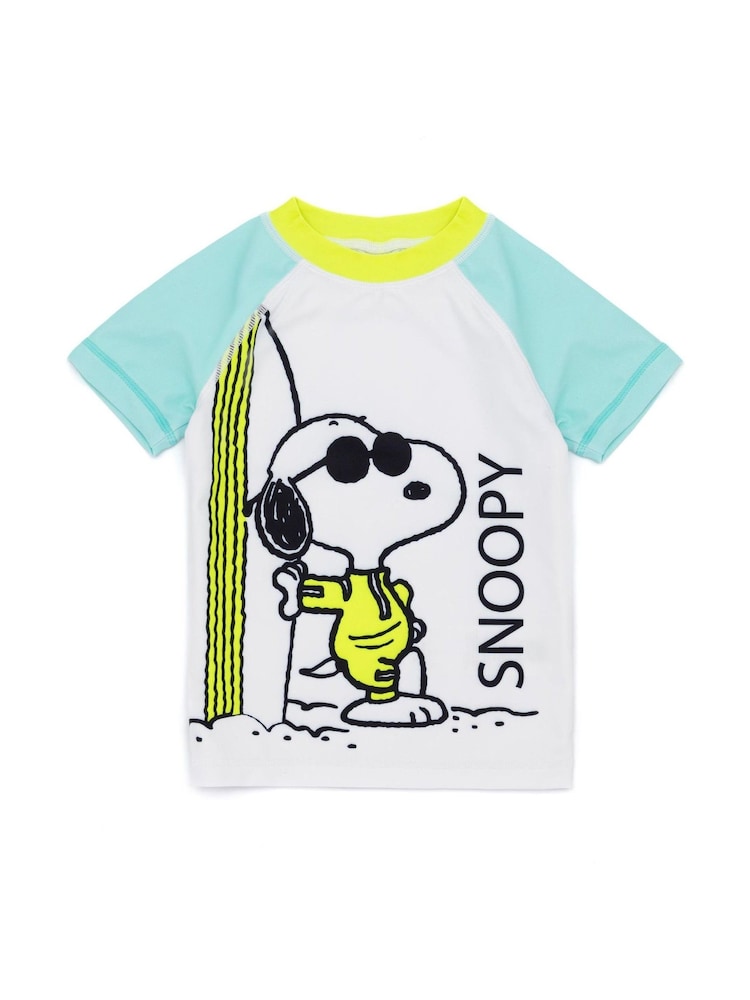 Vanilla Underground Blue Snoopy 2 Piece Swim Set - Image 2 of 5