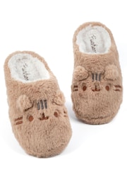 Vanilla Underground Brown Pusheen Adult Winter Slippers - Image 5 of 5