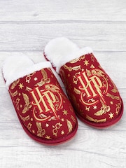 Vanilla Underground Red Harry Potter Adult Winter Slippers - Image 2 of 5
