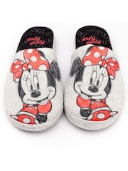 Серая Minnie Mouse™ - Женские зимние тапочки-мулы Vanilla Underground - Изображение 4 из 5