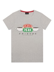 Vanilla Underground Grey Friends Long Leg Pyjamas Set - Image 4 of 5