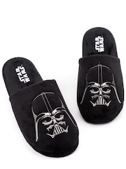 Vanilla Underground Black Star Wars Winter Slippers - Image 1 of 5