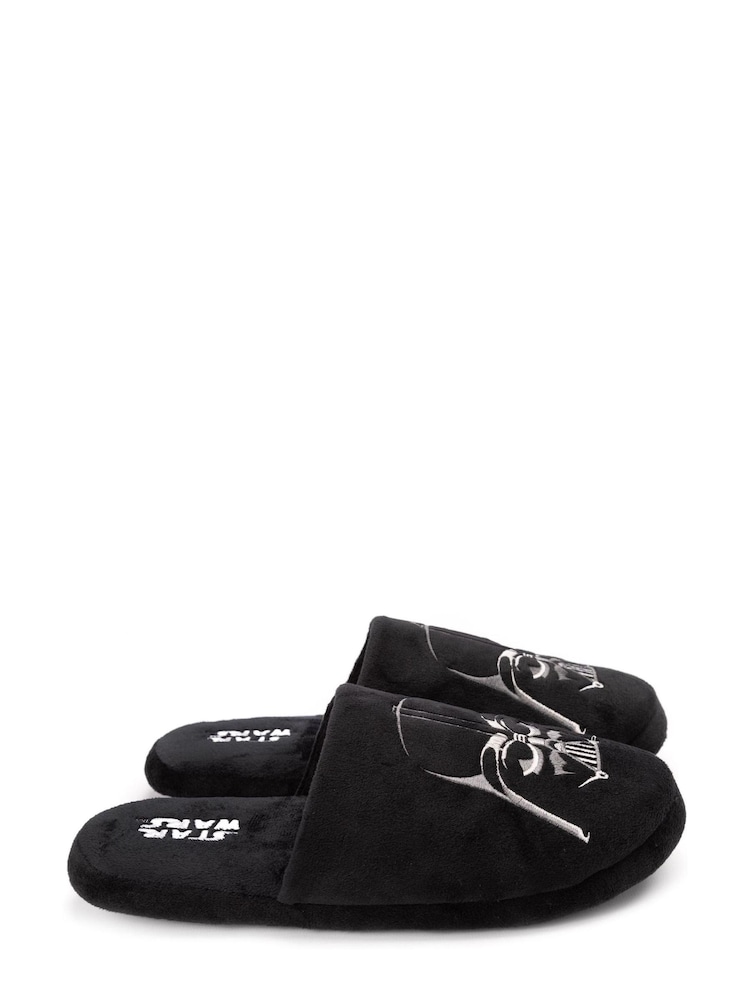 Vanilla Underground Black Star Wars Winter Slippers - Image 2 of 5
