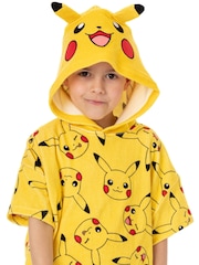 Vanilla Underground Yellow Pokémon Character Towel Poncho - Image 4 of 6