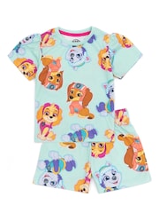 Vanilla Underground Pink Girls Paw Patrol Pyjamas 2 Pack - Image 3 of 5